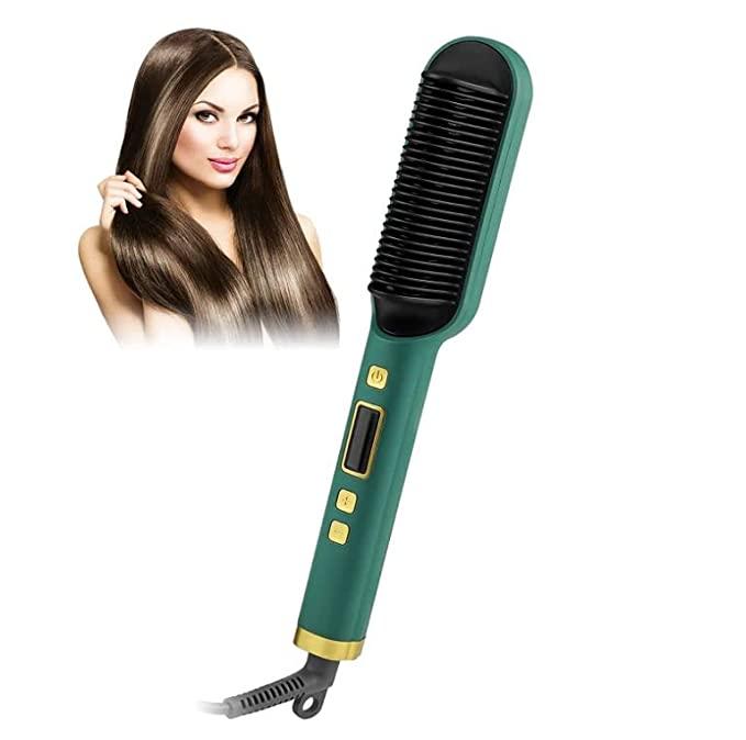 Professional Electric Hair Straightener Comb Brush